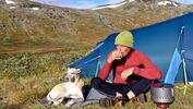 Norwegen Jotunheimen - Morgensonne im ruhigen Storådalen