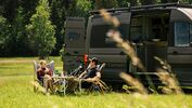 Camping im Sommer mit dem Wohnmobil