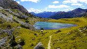 OD 0909 Dolomiten Südtirol Berge Bergsee