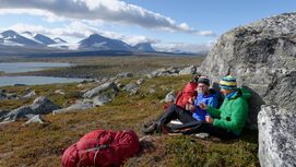 Wildnis-Trekking im Sarek 24