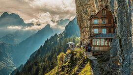 Berggasthaus Aescher, Alpstein, Appenzeller Land - Schweiz