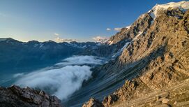 Auf dem Ortler in Südtirol - Italien