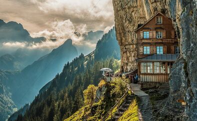 Berggasthaus Aescher, Alpstein, Appenzeller Land - Schweiz