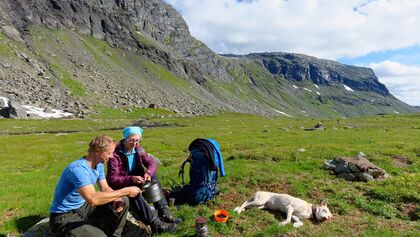 OD 2016 Trekking mit Hund Hardangervidda Norwegen