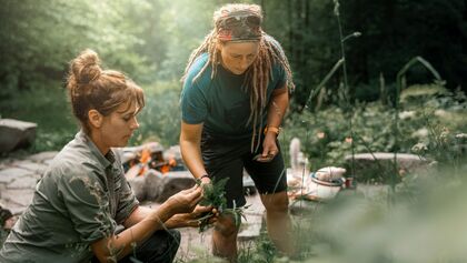 Bushcraft: Essen pflücken 