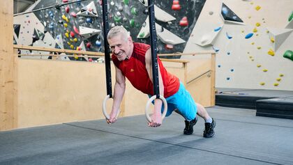 Klettertraining: wichtige Übungen für ältere Kletterer