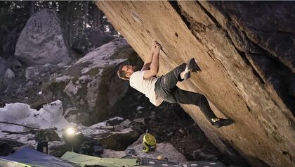 Will Bosi klettert Burden of Dreams Fb 9A