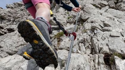 Praxistest in den Alpen: Bergschuhe