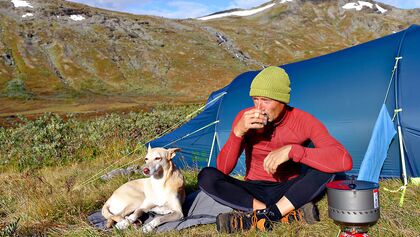 Norwegen Jotunheimen - Morgensonne im ruhigen Storådalen