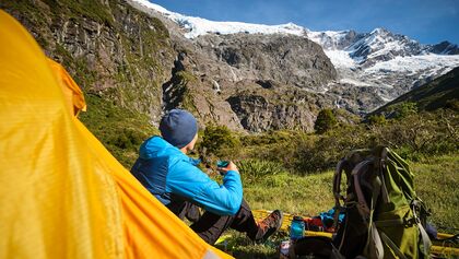 Wandern im Matukituki Valley in Neuseeland