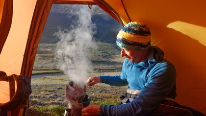 Wildnis-Trekking im Sarek 36