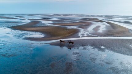 Deutschland Superlative der Outdoor-Welt -Nationalpark Wattenmeer