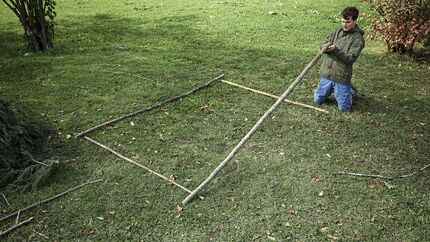 oudoor unterstand selbst gebaut bushcraft 