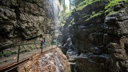 Deutschland Superlative der Outdoor-Welt - Breitachklamm