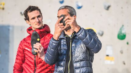 Adam Ondra und der La Sportiva Ondra Comp