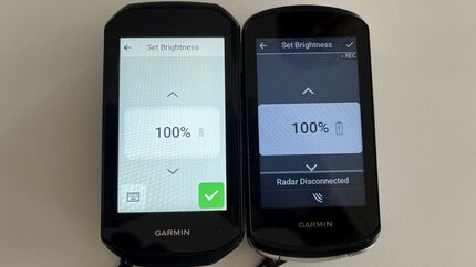 Der neue Garmin Edge 1050 gegen einen alten im Display-Check!