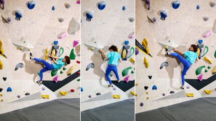 Bouldertraining mit Benny Hartmann, Trainer des japanischen Nationalteams