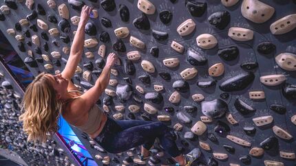 Bouldern am Tensionboard