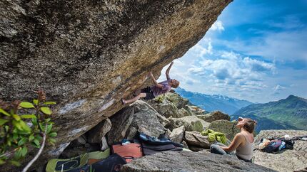 Bouldern Silvretta