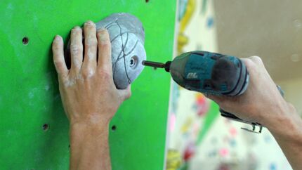 Bouldern Routenbau Südbloc Boulderhalle Berlin