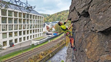 Sportklettern Müglitztal bei Dresden