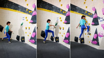 Bouldertraining mit Benny Hartmann, Trainer des japanischen Nationalteams