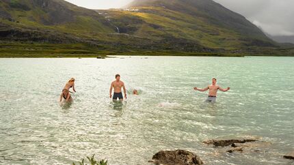 Wandern auf dem Kungsleden in Schweden