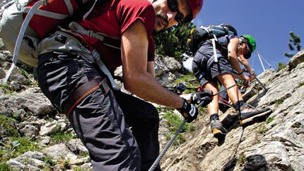 OD Bergstiefeltest Klettersteig 2011