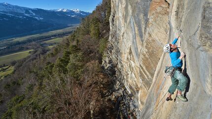 Klettern im St. Galler Oberland