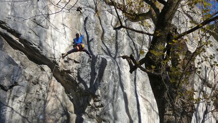 Klettern im St. Galler Oberland