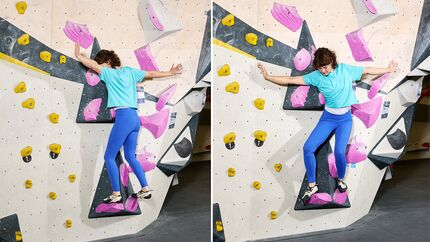 Bouldertraining mit Benny Hartmann, Trainer des japanischen Nationalteams