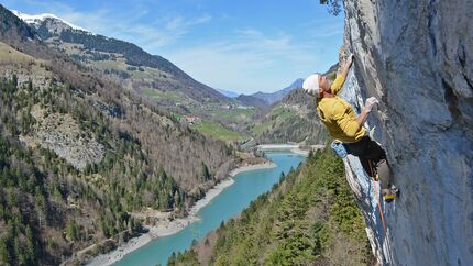 Klettern im St. Galler Oberland