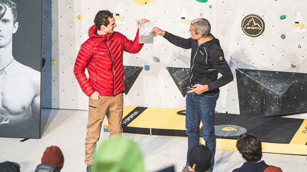 Adam Ondra und der La Sportiva Ondra Comp