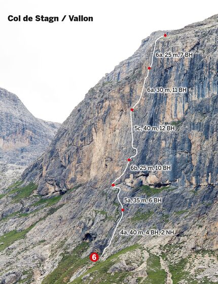 MSL klettern Dolomiten gut gesichert 10 Routentipps