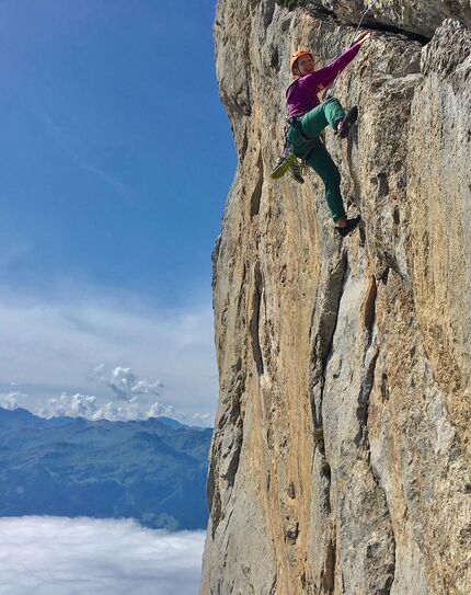 Klettern im St. Galler Oberland