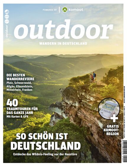 Titelbild OUTDOOR Sonderheft Deutschland- Ort: Pfalz